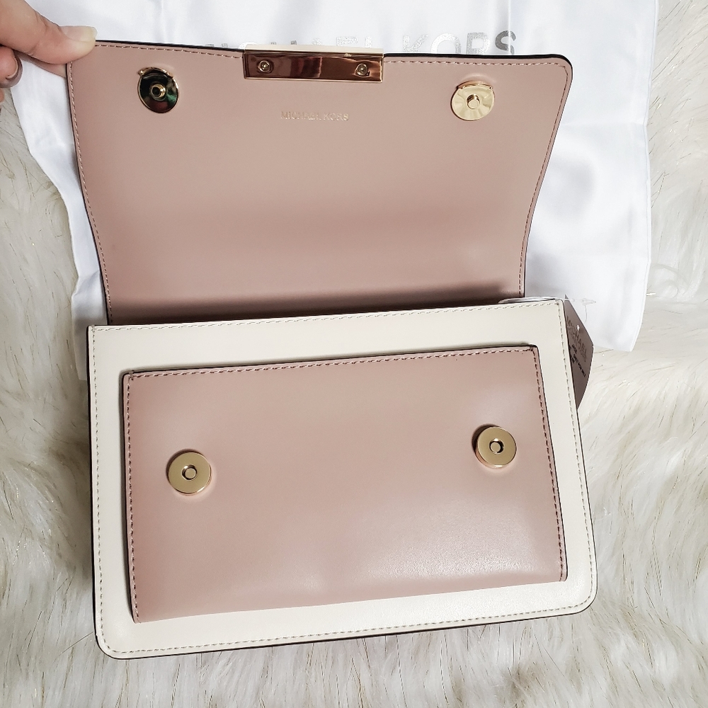 Michael Kors Tri-Color Crossbody Leather - Picture 4 of 6